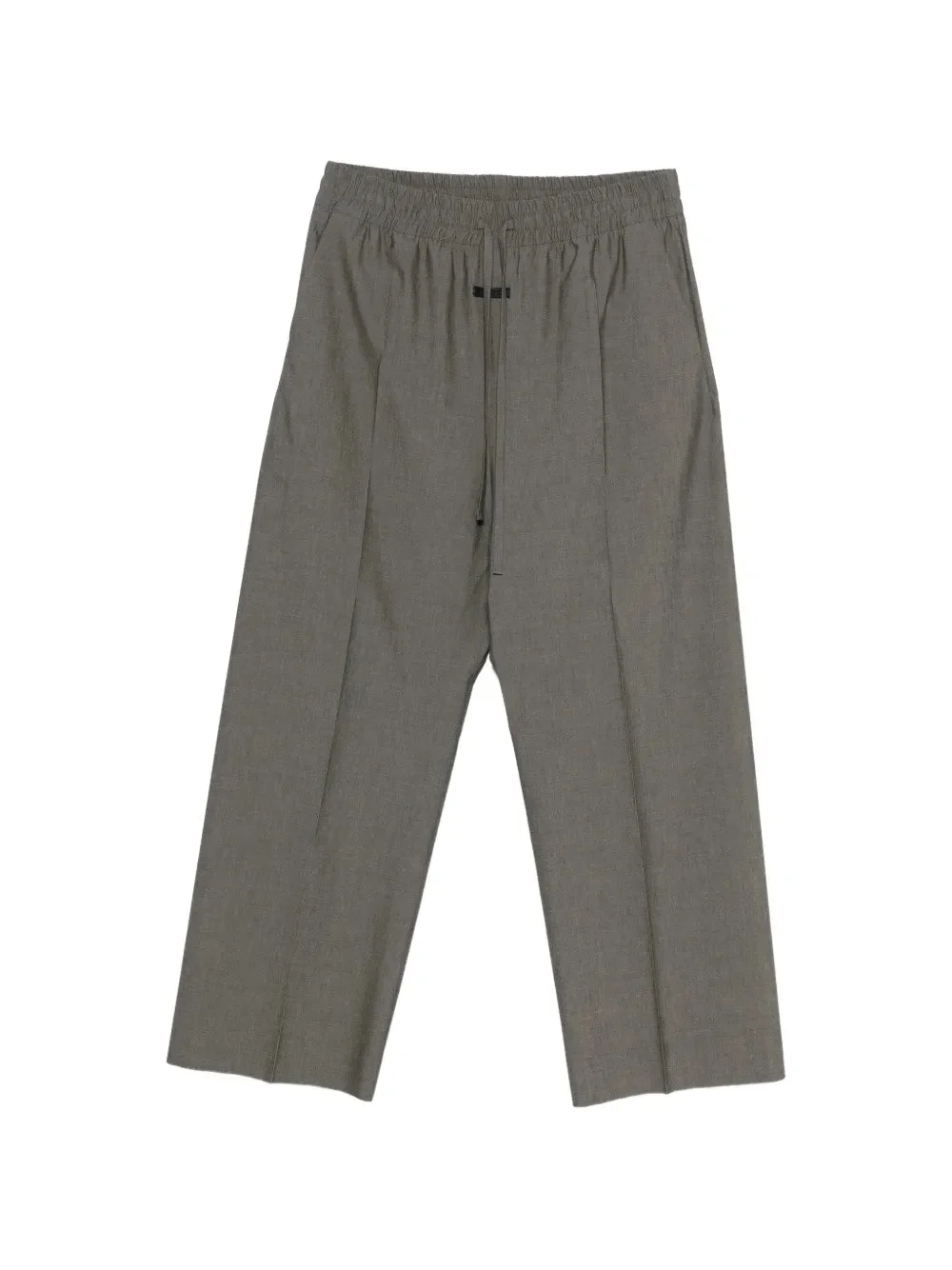 DRAWSTRING WIDE-LEG TROUSERS - 1