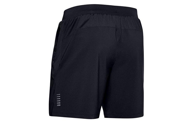 Under Armour Qualifier SpeedPocket 7 inch Shorts 'Black' 1350888-001 - 2