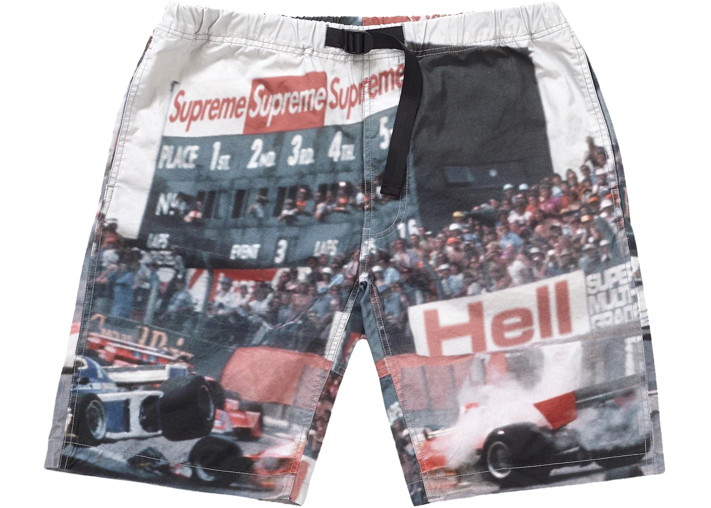 Supreme Grand Prix Belted Short Multicolor - 1
