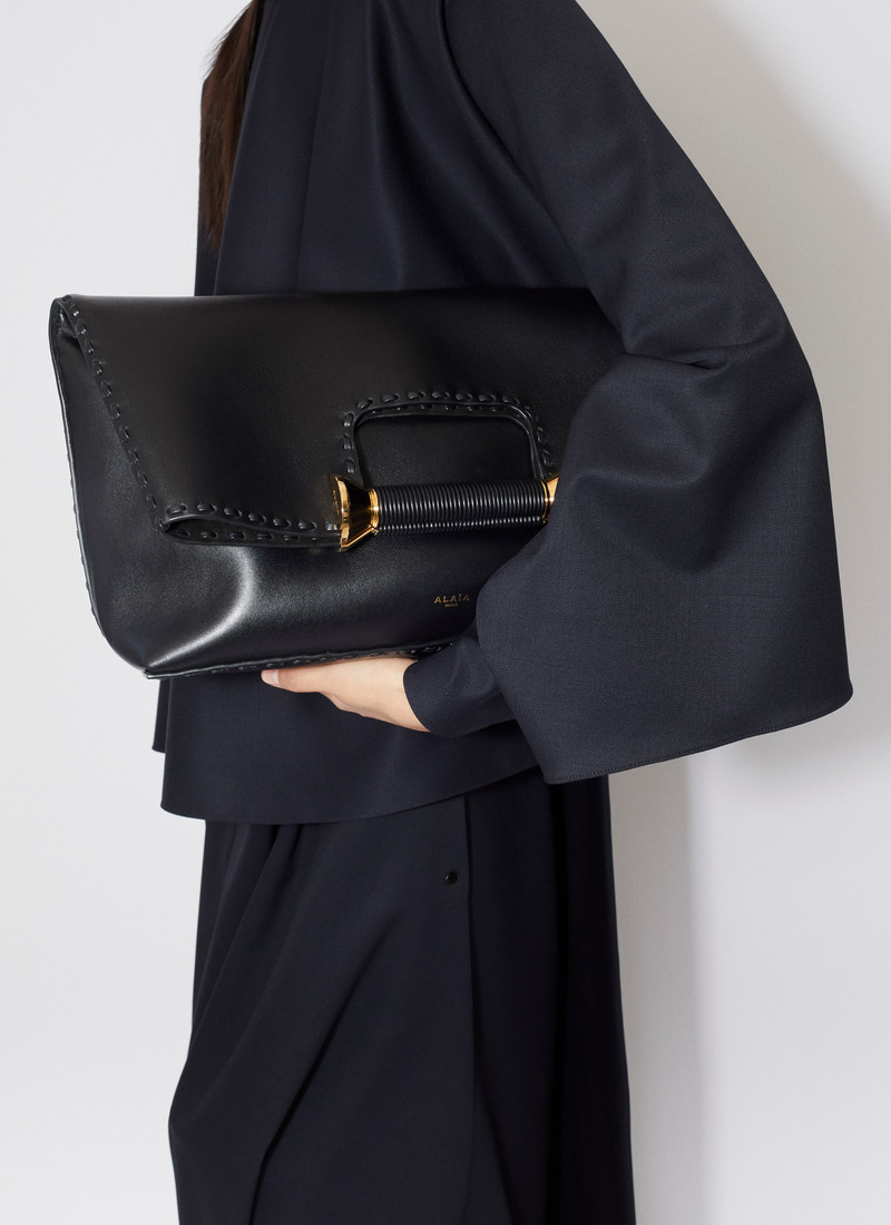 Alaïa BOBINE TOTE BAG IN CALFSKIN outlook