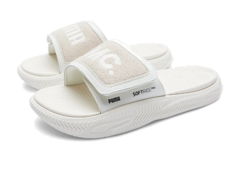 PUMA PUMA Softride Pro Slide x LMC 'Frosted Ivory' 394818-01 outlook