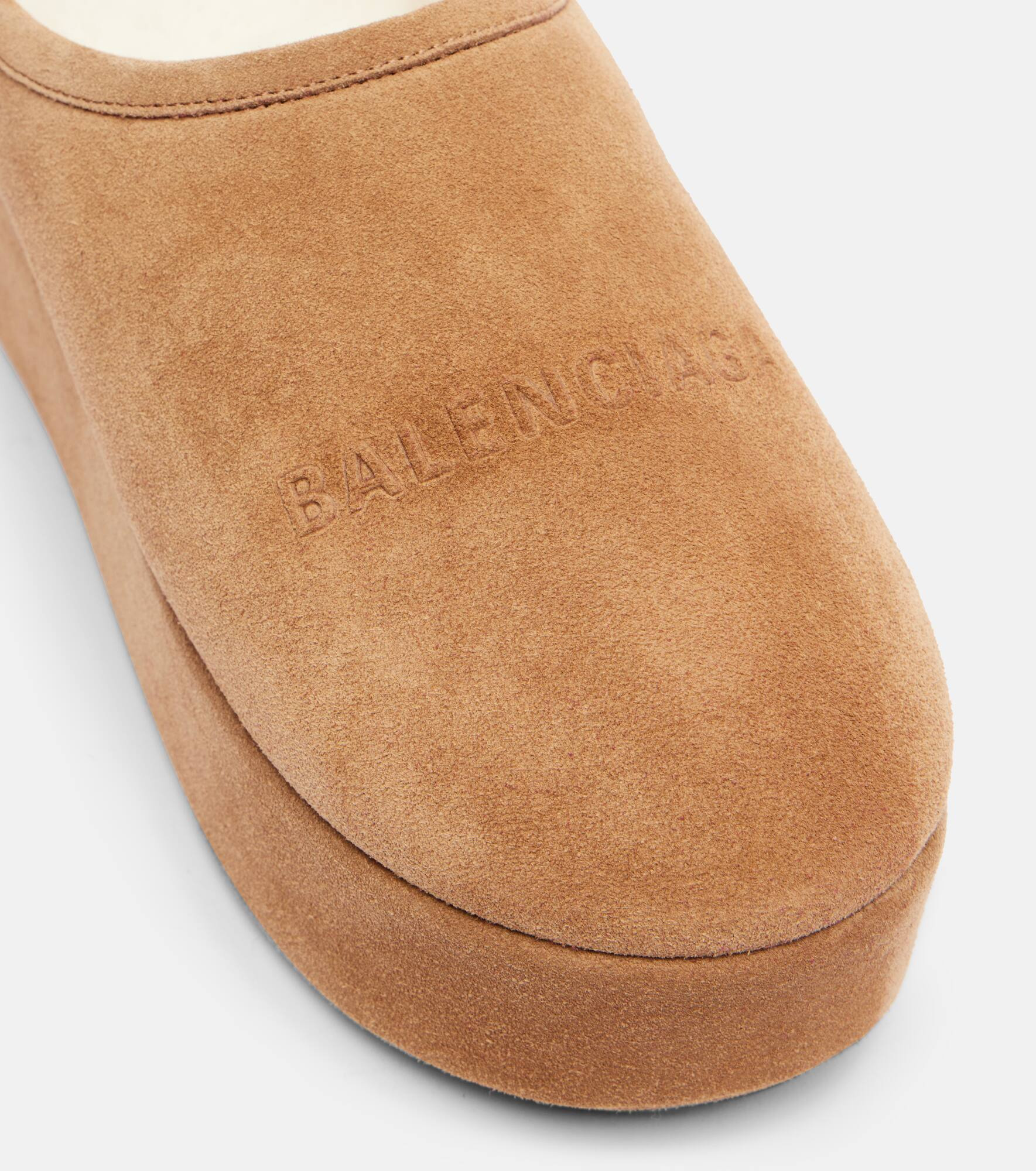 Alaska suede platform mules - 5