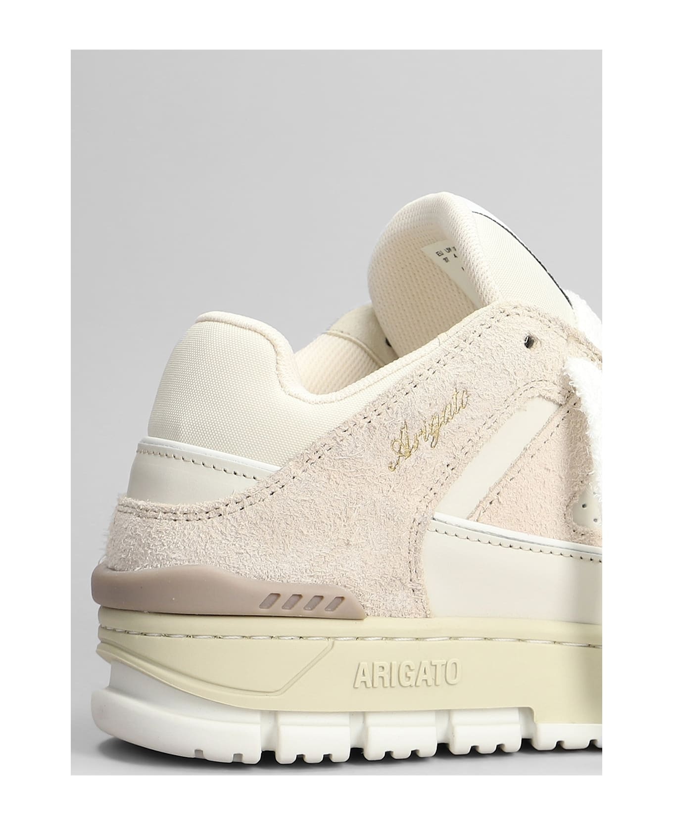 Area Lo Fluffy Sneakers In Beige Suede - 5