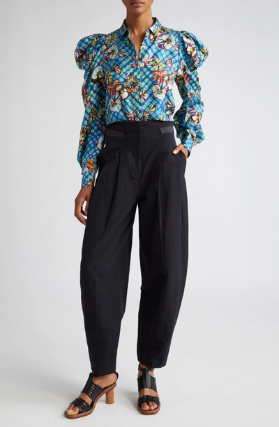 ULLA JOHNSON Alda Pleated Tapered Pants outlook