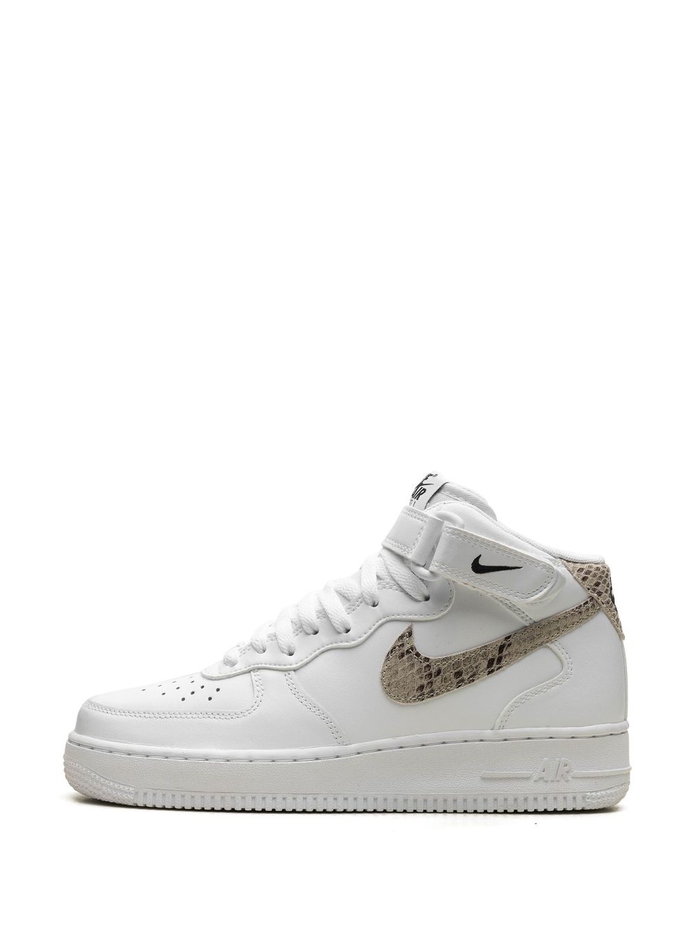 Air Force 1 '07 Mid "White/Snake Swoosh" sneakers - 5