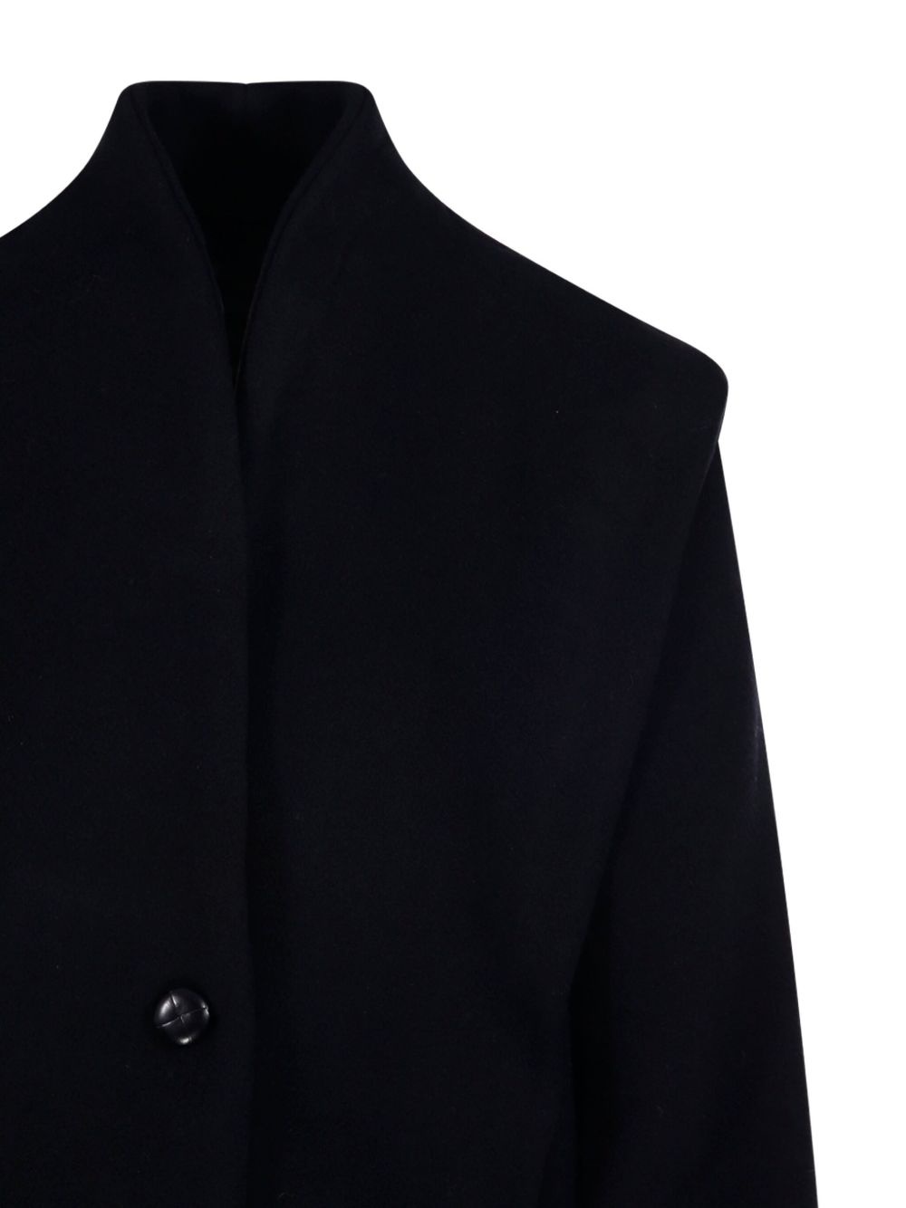 Dyogo padded-shoulder button coat - 4