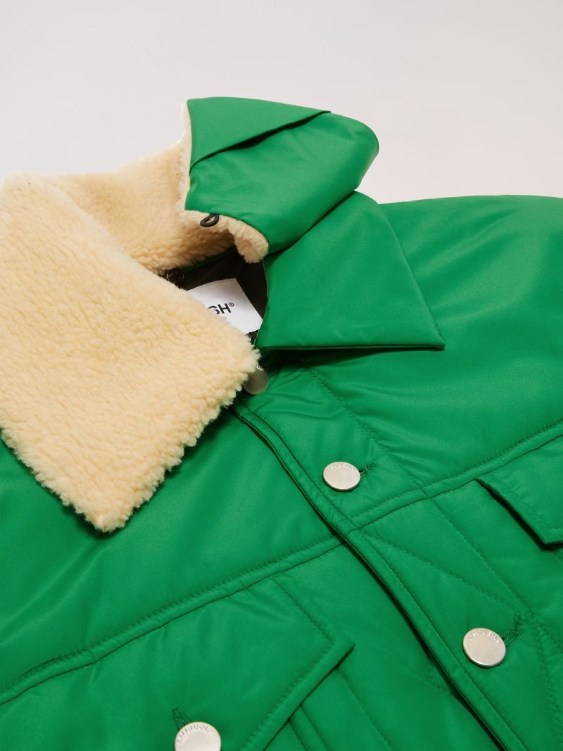 PADDED BUTTON JACKET - 7