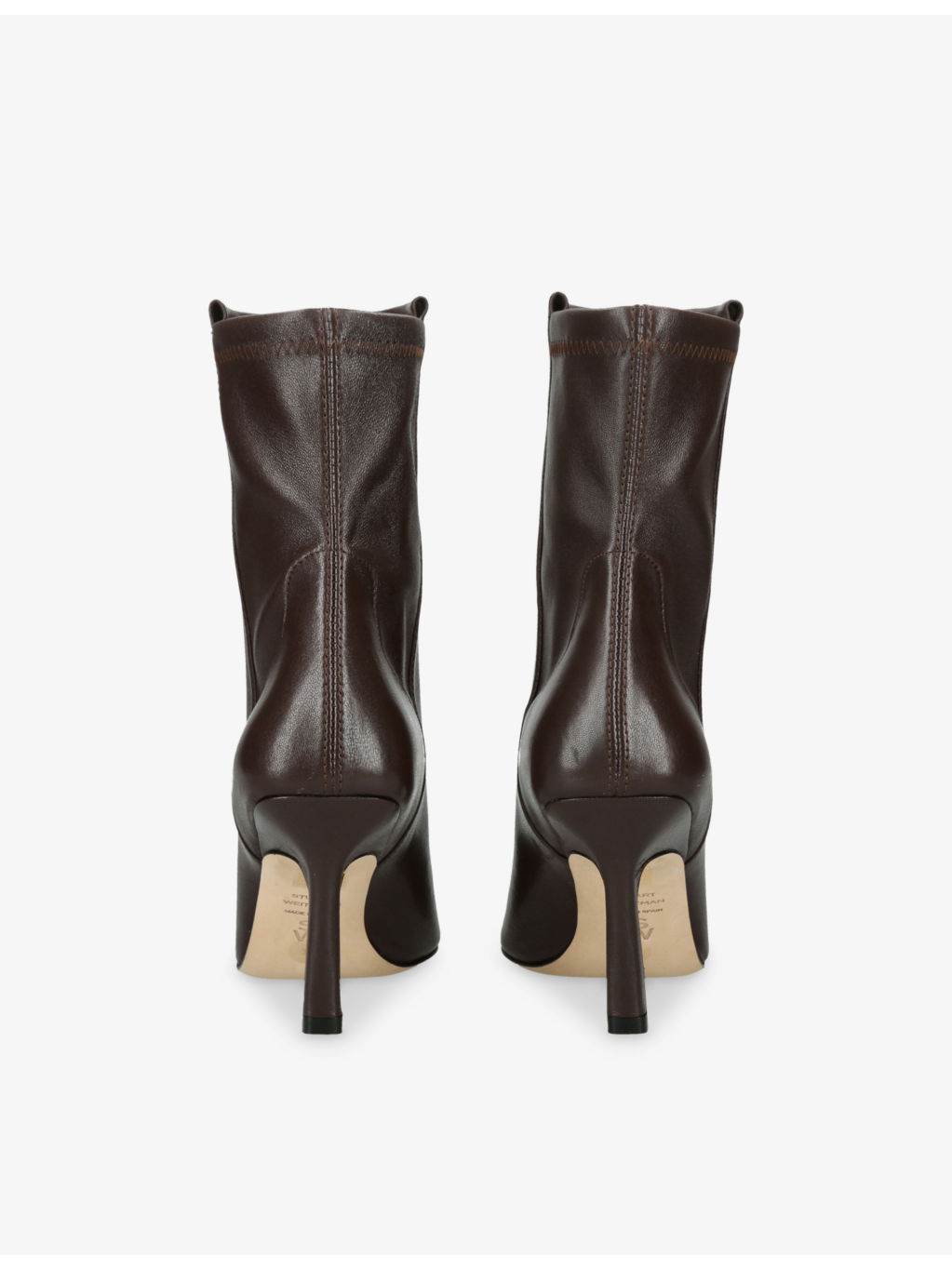 Vinnie 85 Heeled Leather Ankle Boots - 4