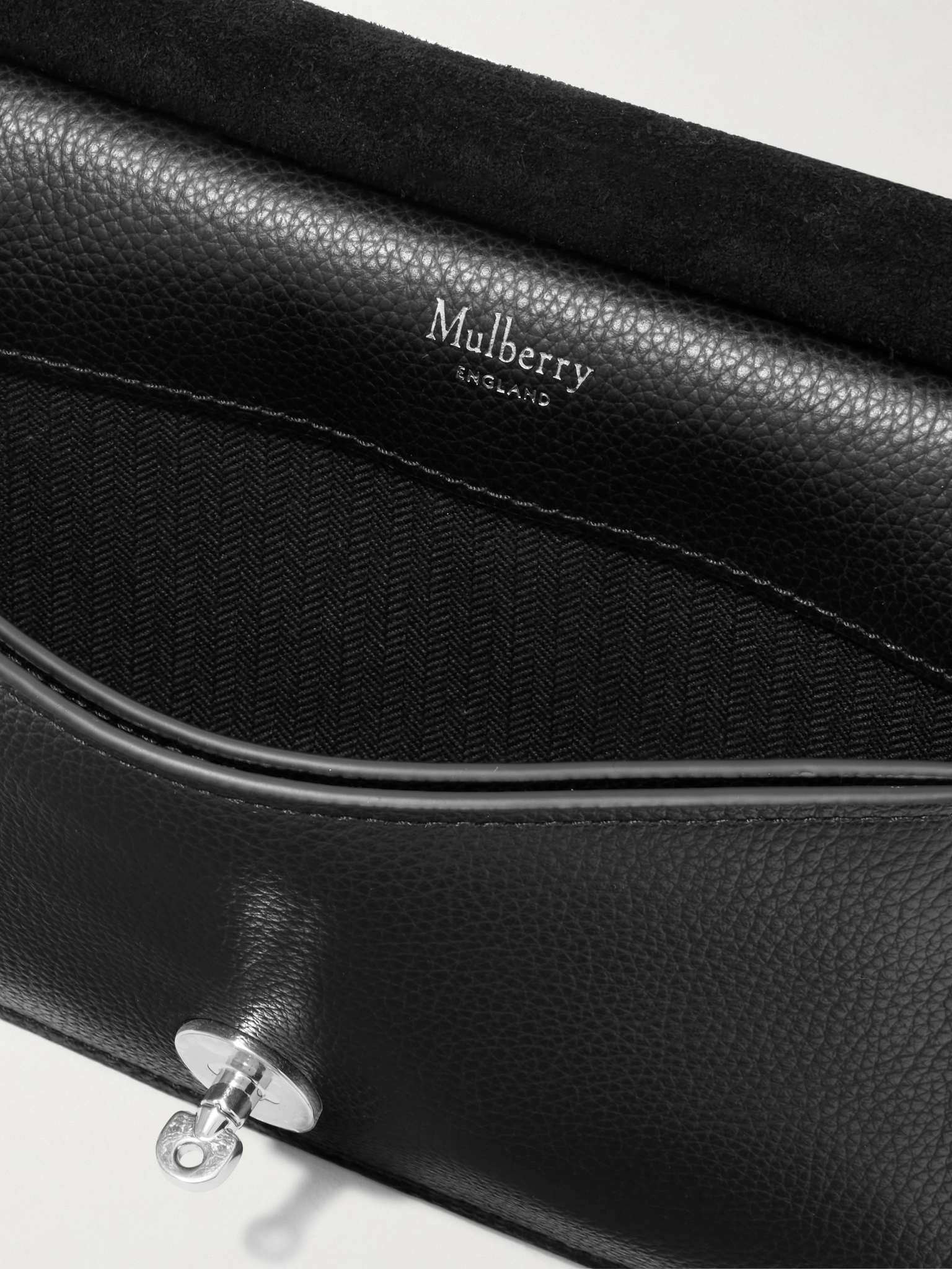 East West Antony Small Full-Grain Leather Messenger Bag - 3