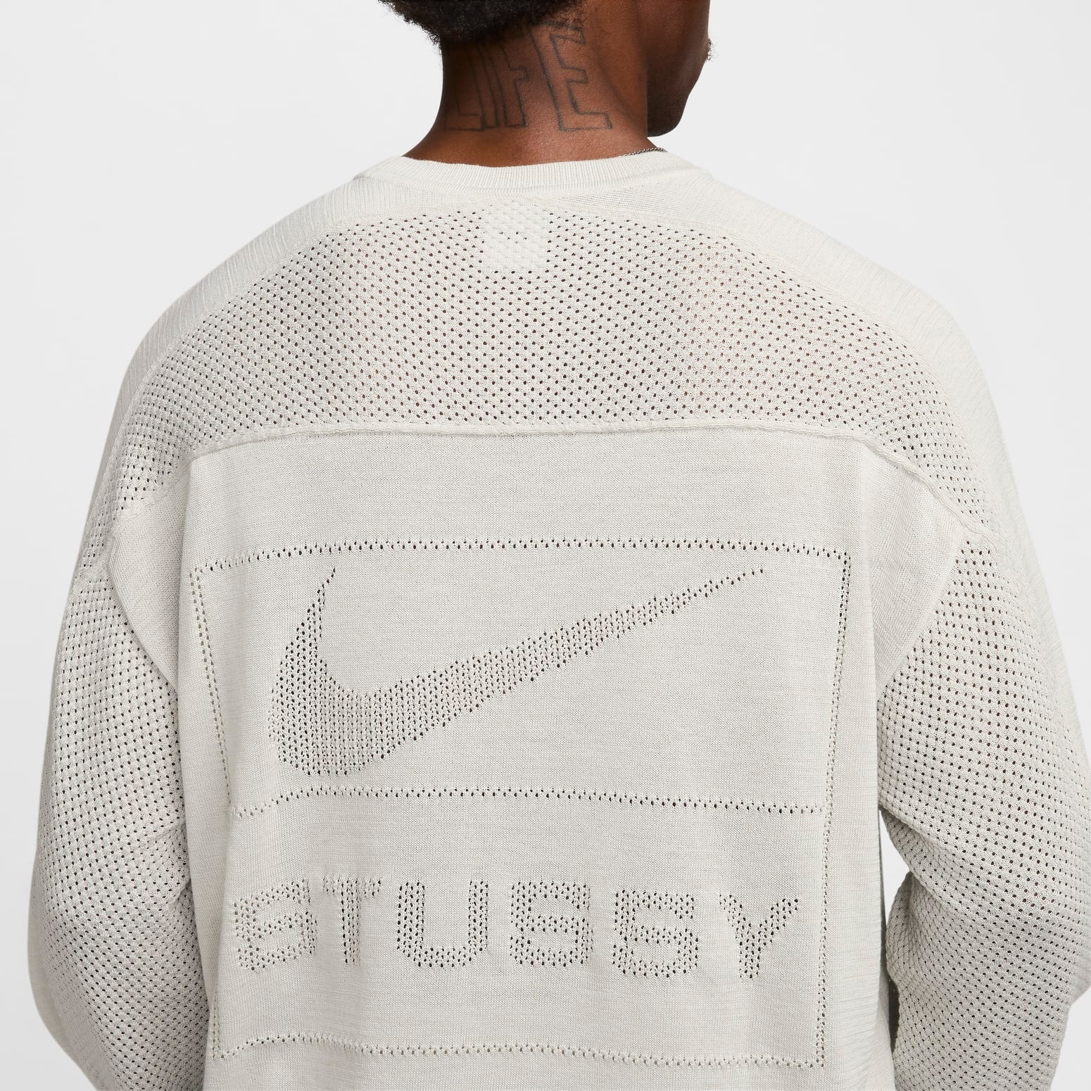 【STUSSY X NIKE】 L/S Jersey Light Bone ロンT Stussy x Nike L/S Jersey Light Bone Men's - SS24 - US