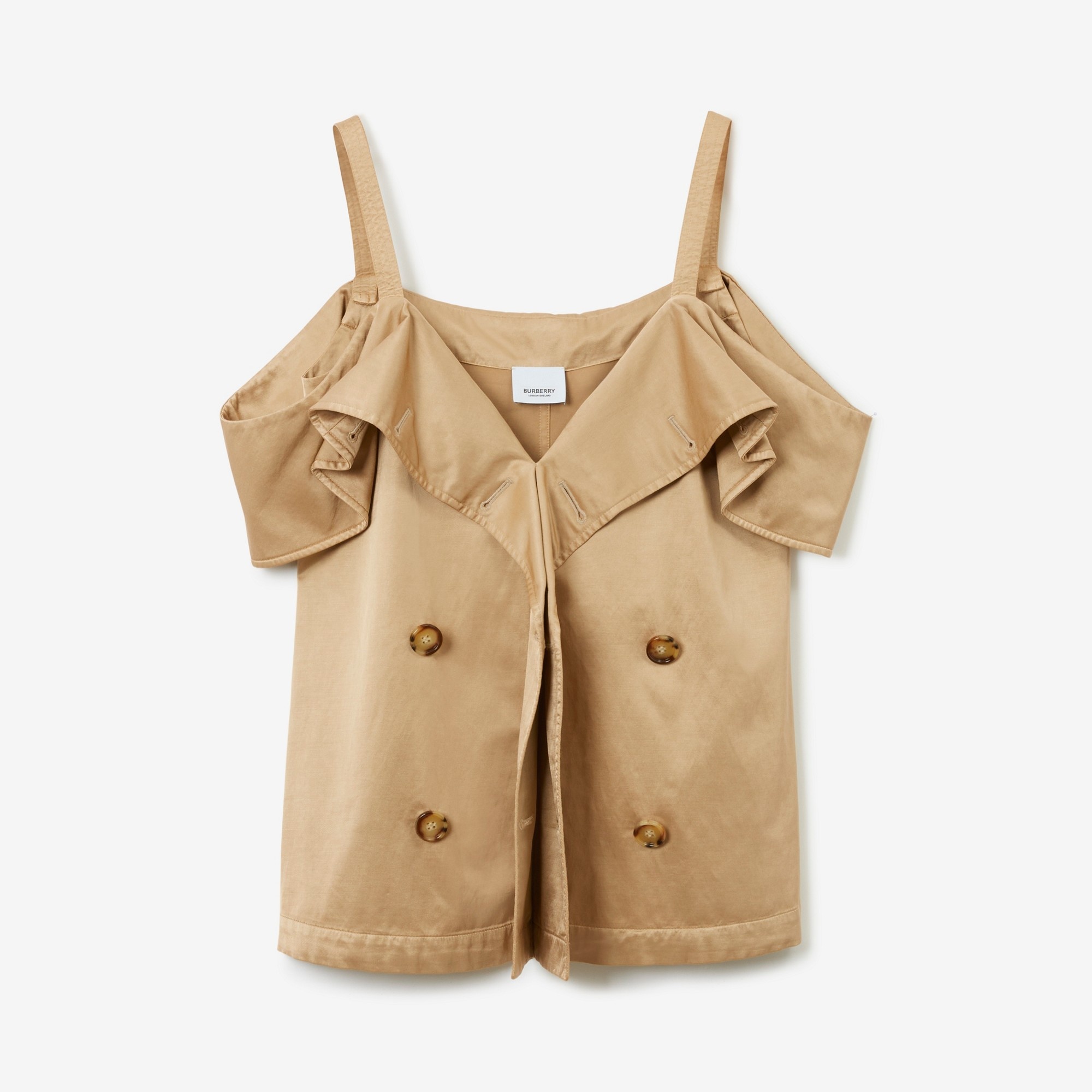 Burberry Viscose Cotton Blend Top | REVERSIBLE