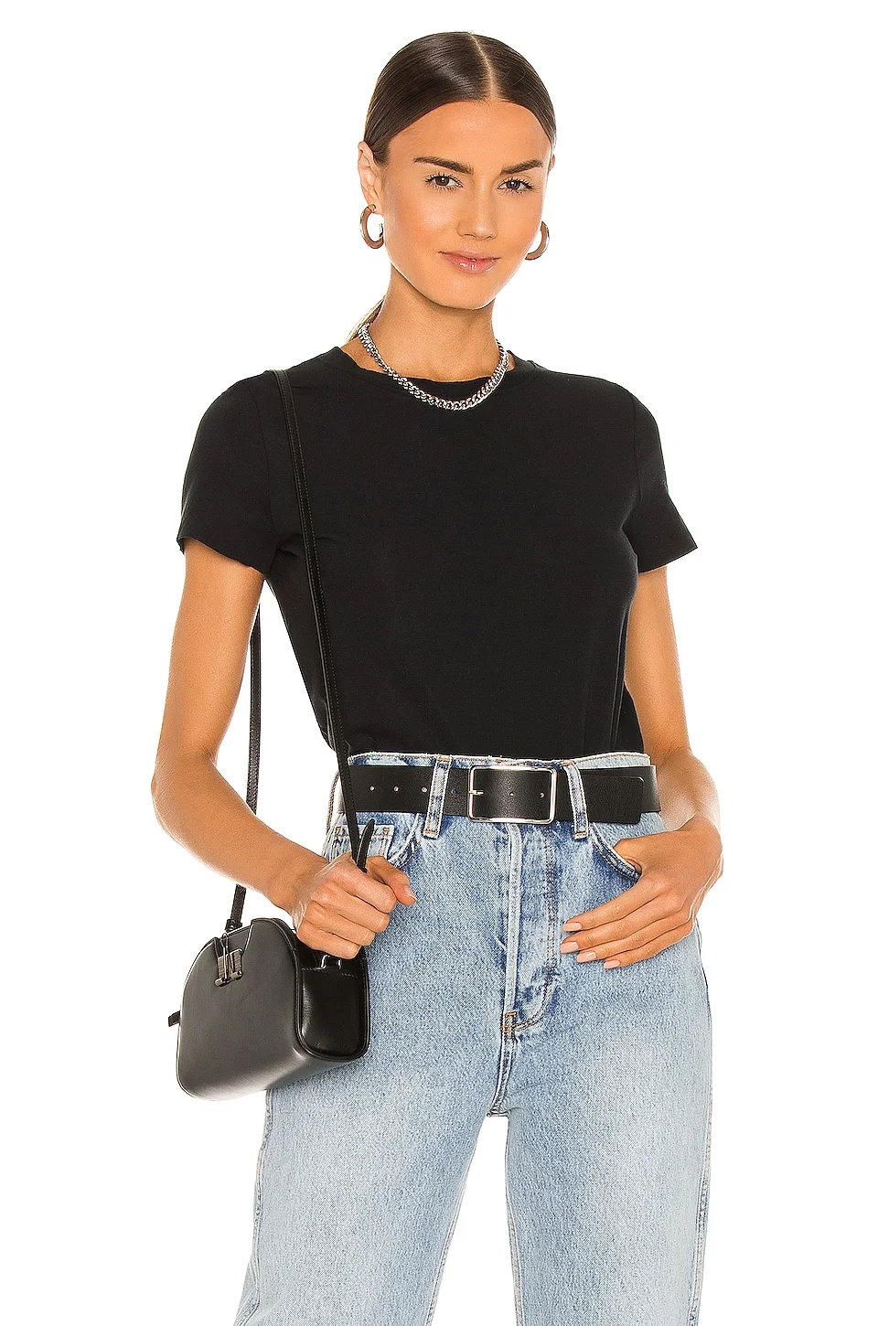 Essential Cotton Crewneck Bodysuit - 1