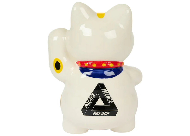 PALACE Palace Lucky Cat Money Bank White outlook