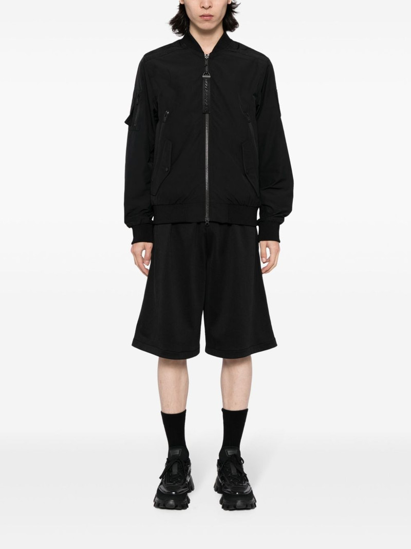 MOOSE KNUCKLES Courville logo-appliquÃ© bomber jacket outlook