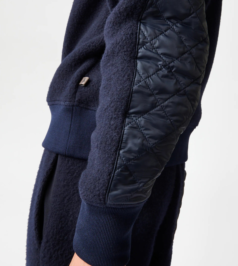 TOD'S CASHMERE BLEND SWEATSHIRT - BLUE 5