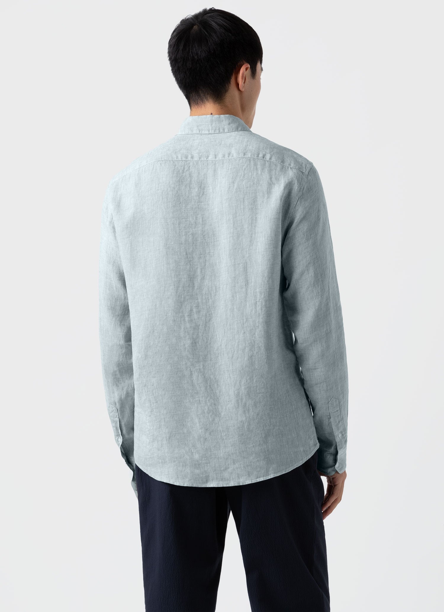 Linen Long Sleeve Shirt - 4