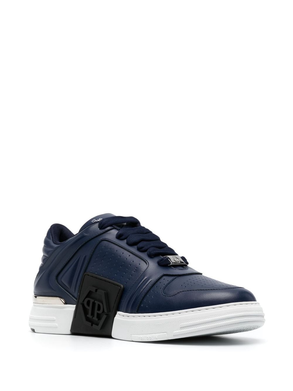 Nubuck Phantom low-top leather sneakers - 2