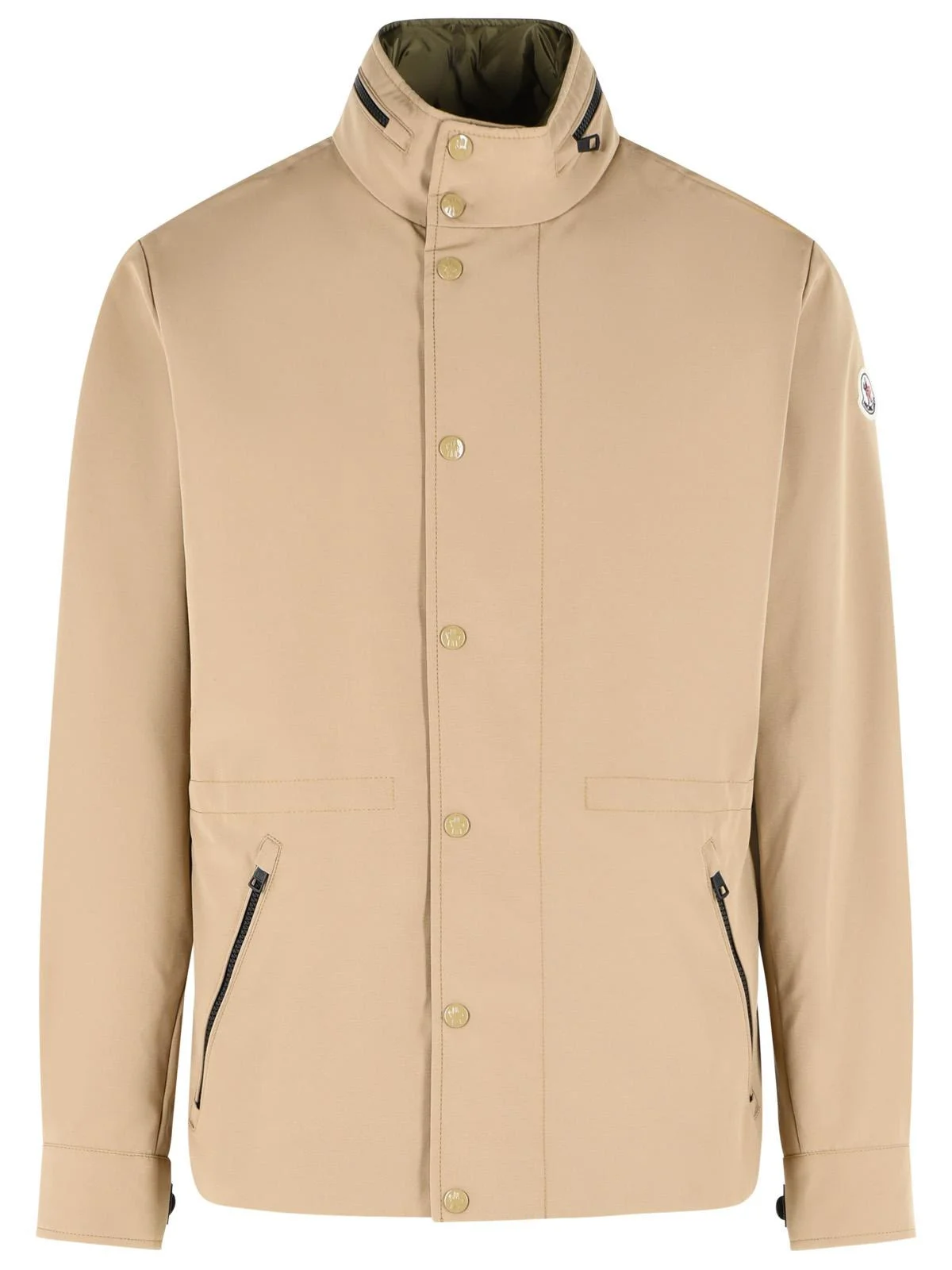 Moncler 'CHUQUI' Beige Polyester Blend Jacket - 1