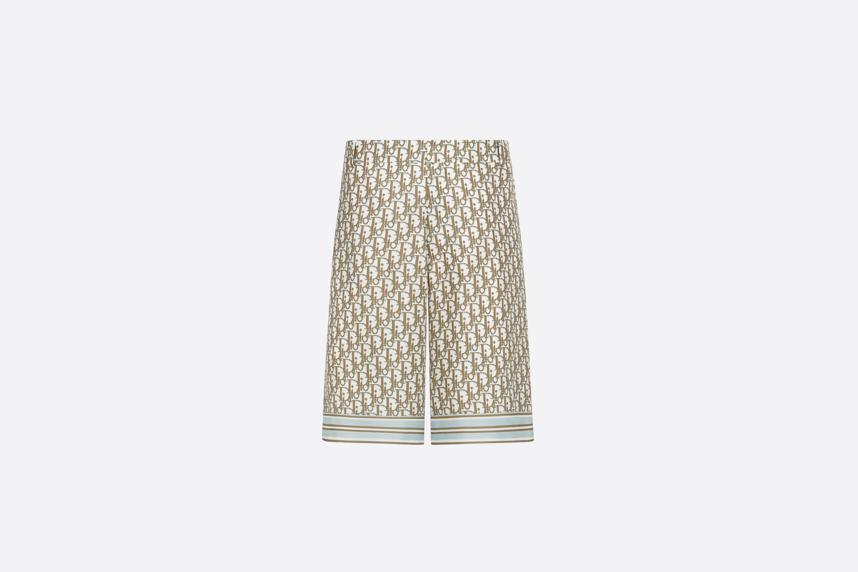 Dior Oblique Pixel Bermuda Shorts - 1