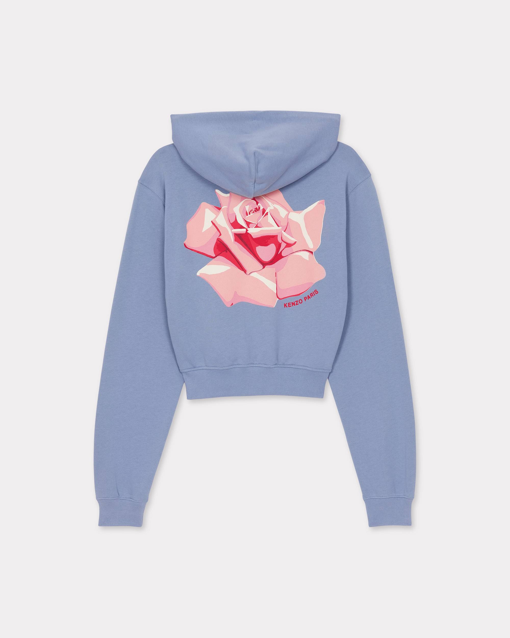 'KENZO Rose' zip up hoodie - 2