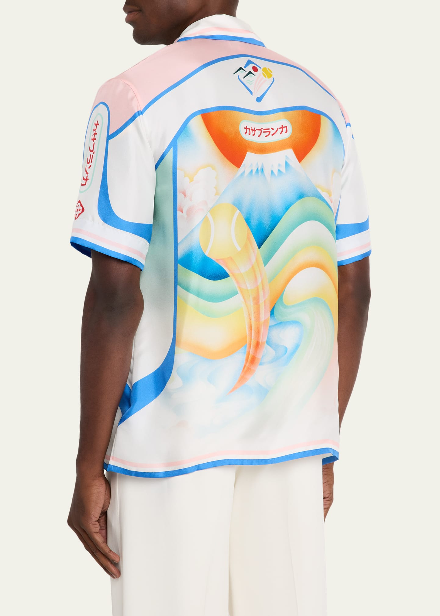 Men's Fuji Dream Silk Short-Sleeve Shirt - 3