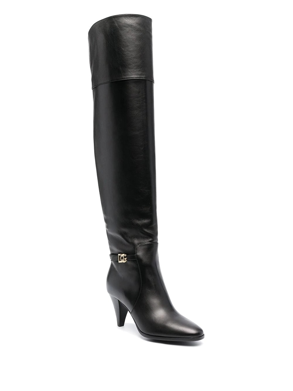 DG buckle knee-length boots - 2