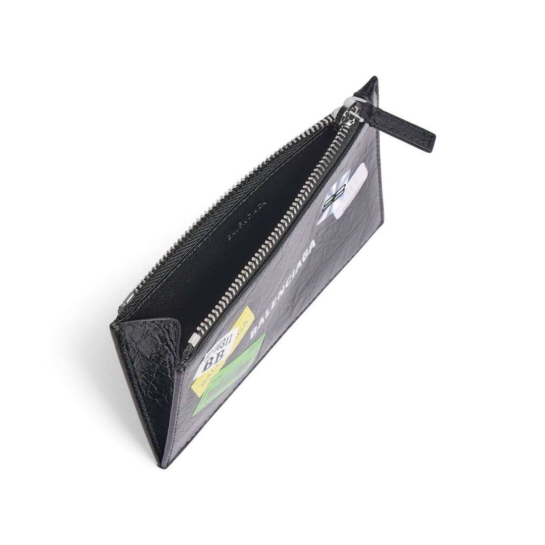 Men's Cash Large Long Coin And Card Holder in Black/multicolor - 3