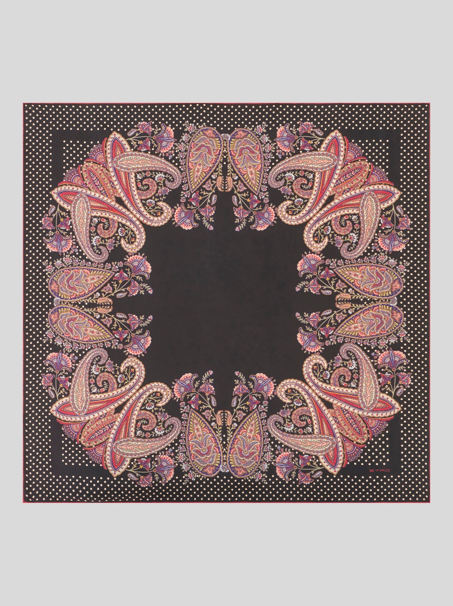 SILK TWILL SCARF - 1