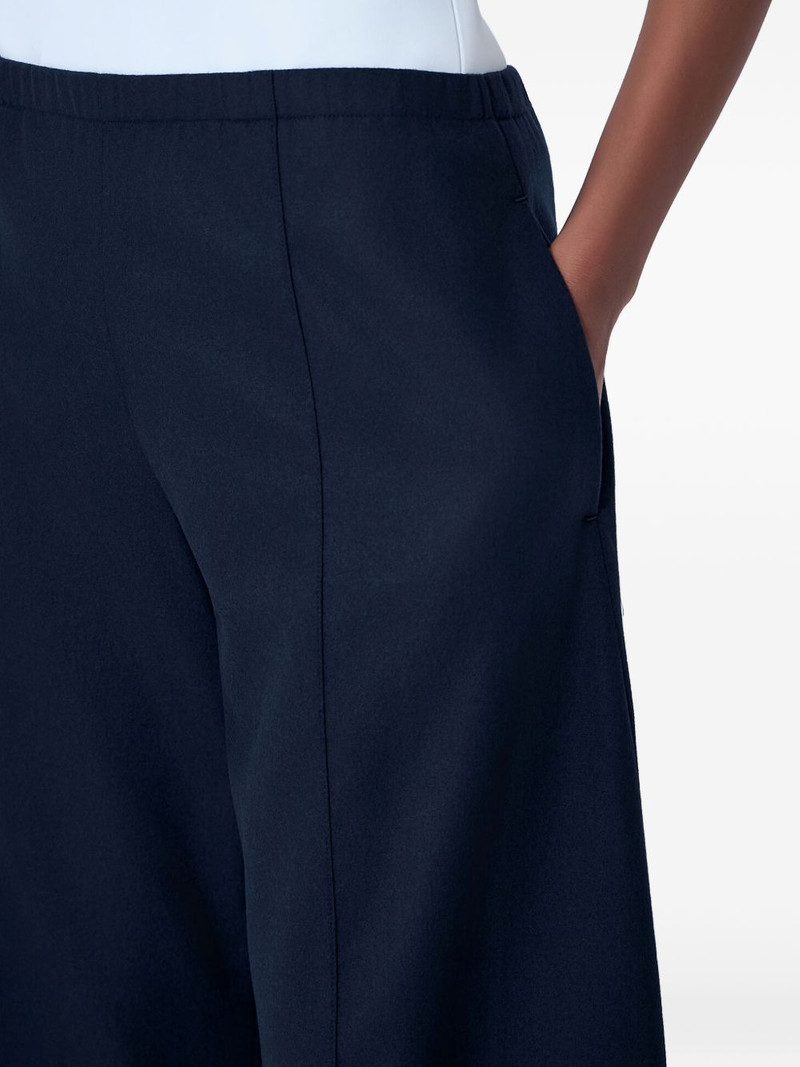 elasticated wide-leg palazzo pants 4