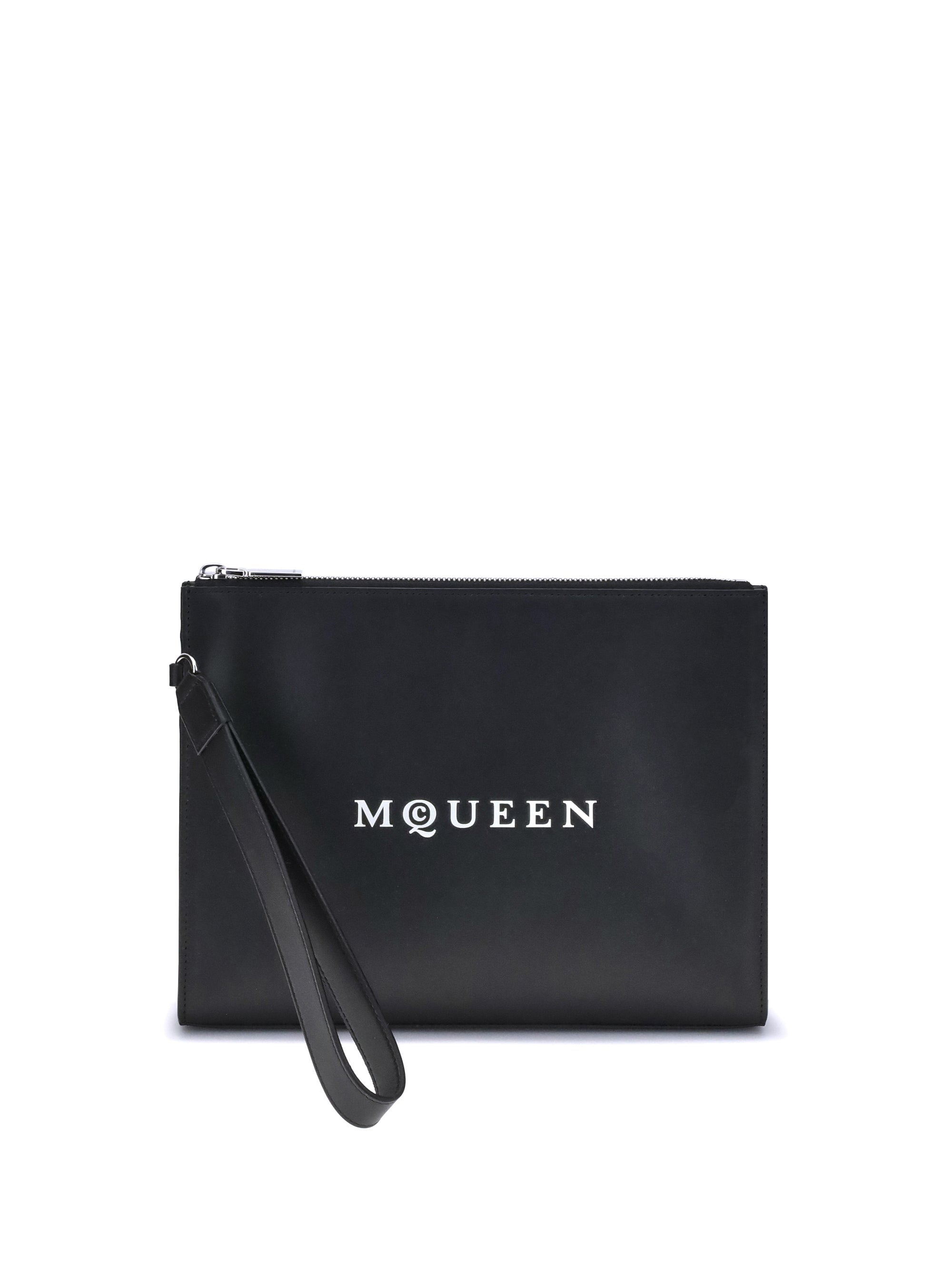 Alexander Mcqueen Men Leather Pouch - 1