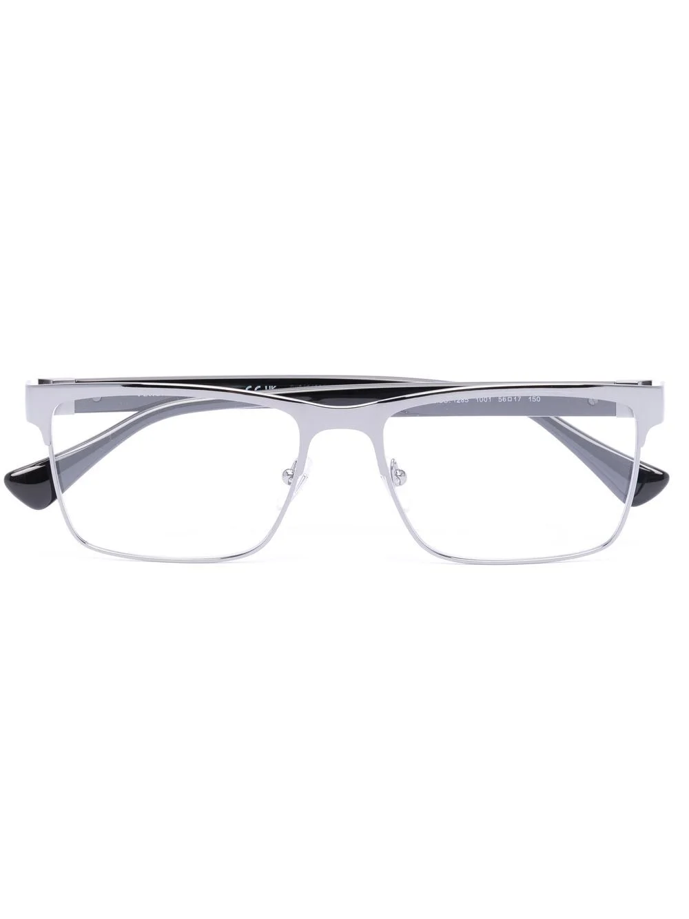 signature Medusa-plaque square-frame glasses - 1