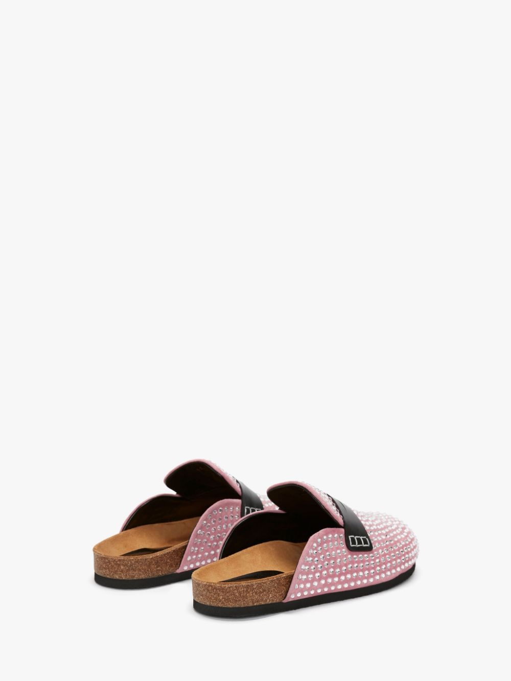 CRYSTAL LOAFER MULES - 3
