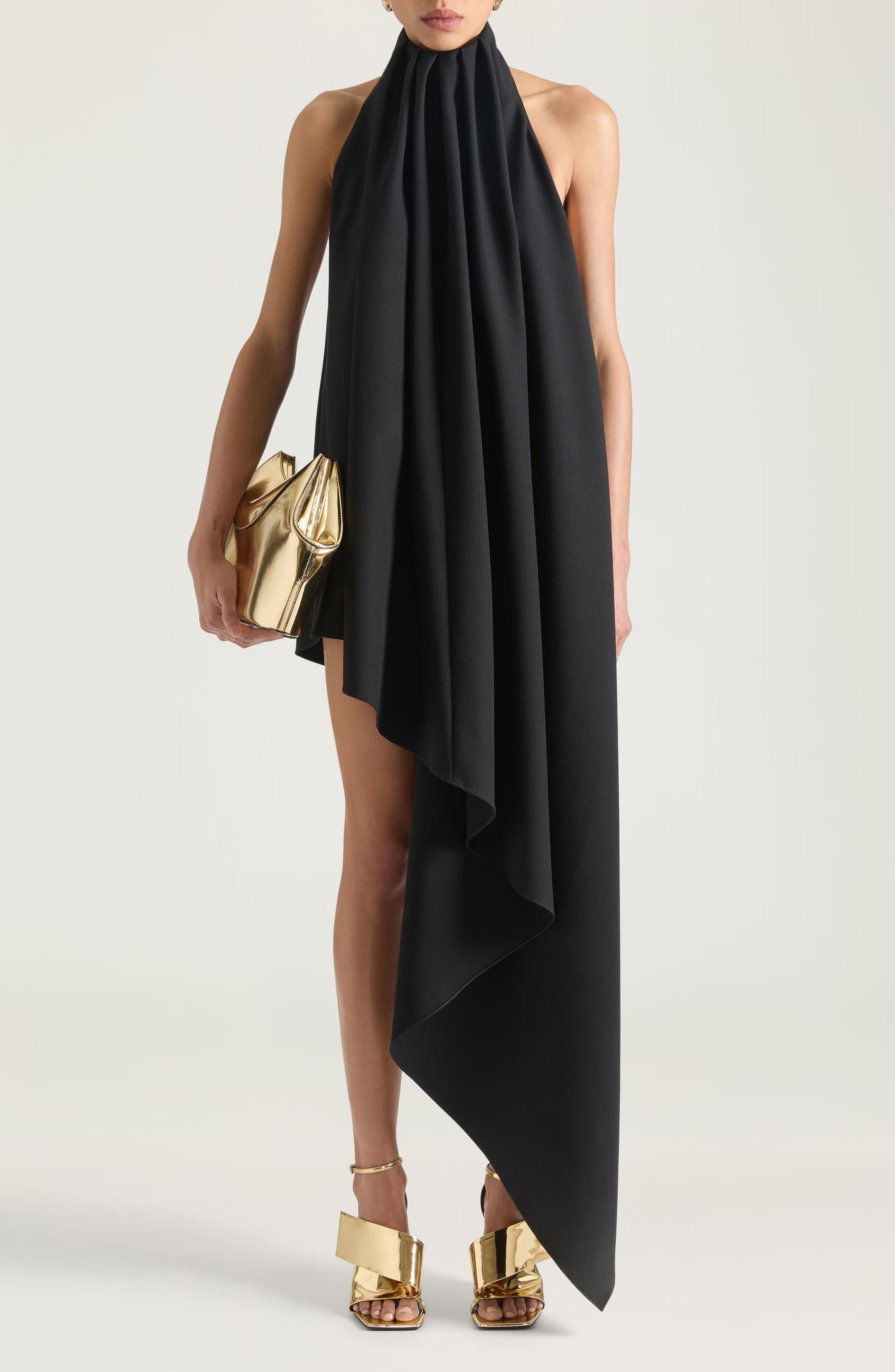 Givenchy Twisted Ribbon Ankle Strap Sandal in Golden at Nordstrom - 2