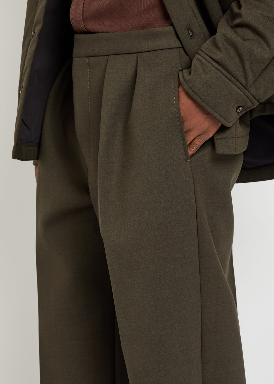 Jacquemus Le Pantalon Citta Woven Straight-leg Trousers - 5
