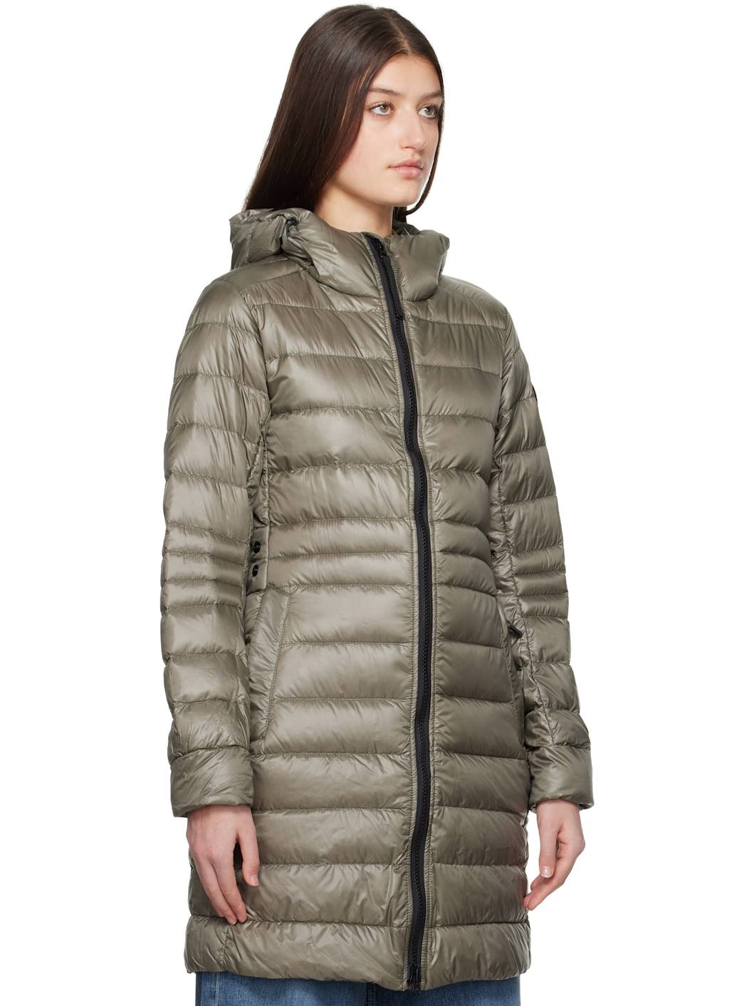 Green 'Black Label' Cypress Hooded Down Jacket - 2