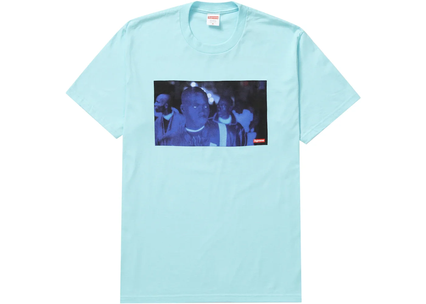 Supreme America Eats Its Young Tee Turquoise - 1