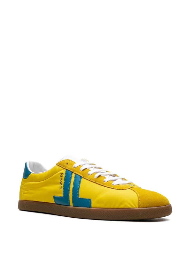Lanvin Glen "Yellow" sneakers outlook