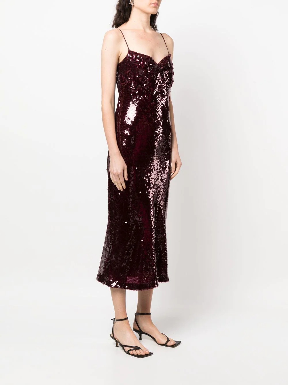 spaghetti strap party dress - 3