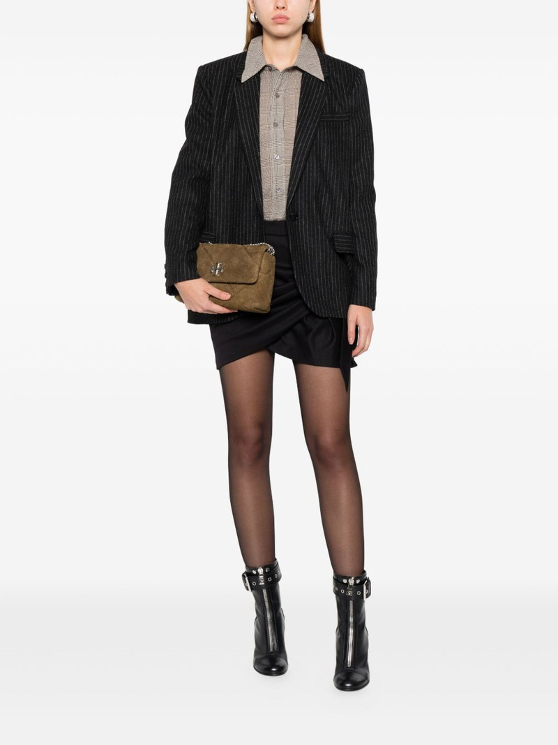 Isabel Marant wool draped skirt outlook
