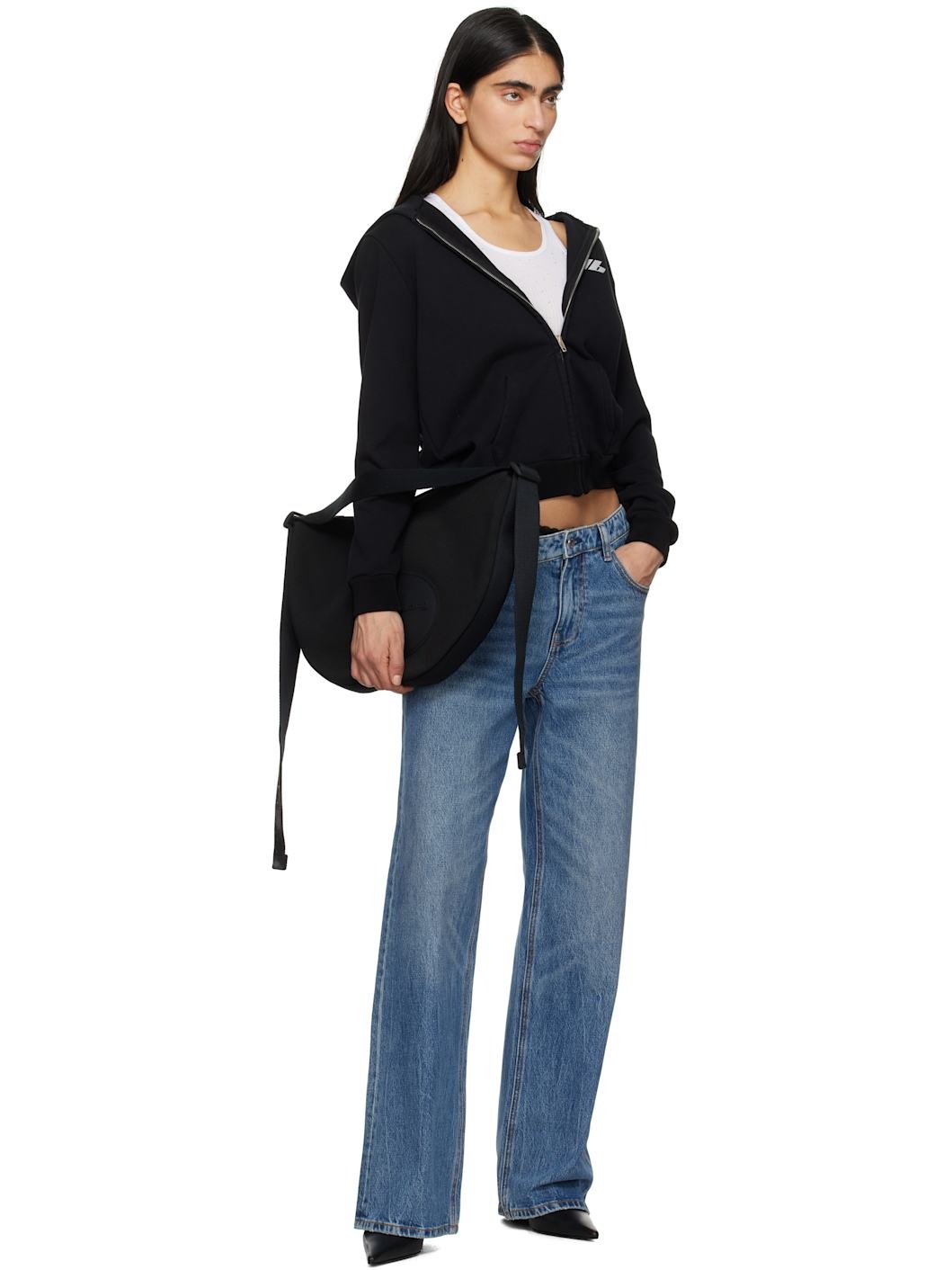 Black Bo Large Crossbody Bag - 4