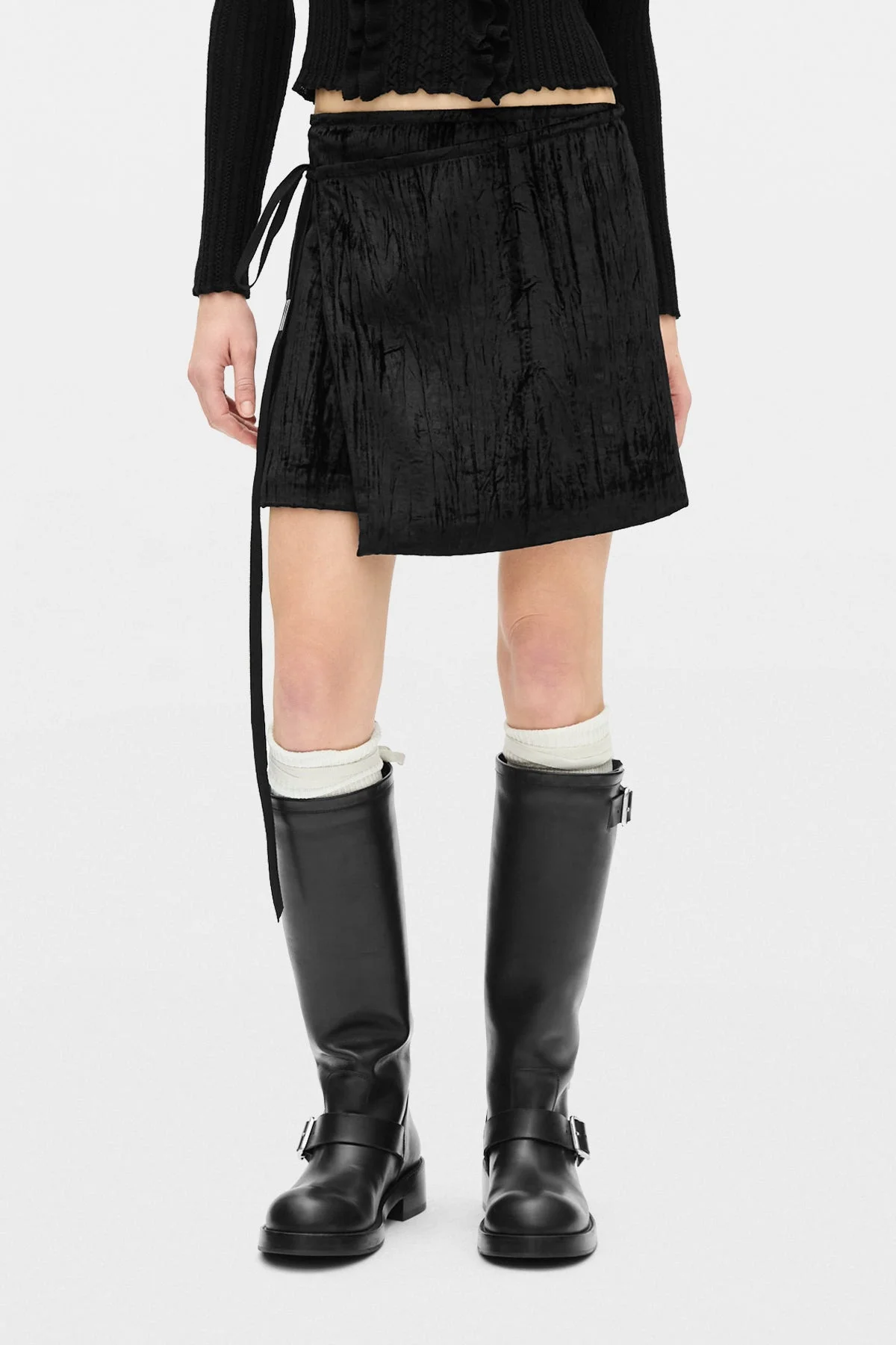Jolien Mini Wrap Skirt - 1
