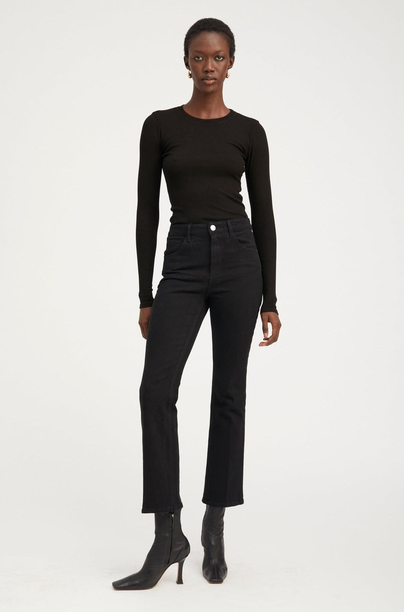 SPRWMN ELLA ANKLE FLARE DENIM outlook