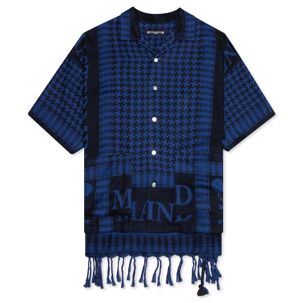 MASTERMIND WORLD SHIRT - BLUE - 1