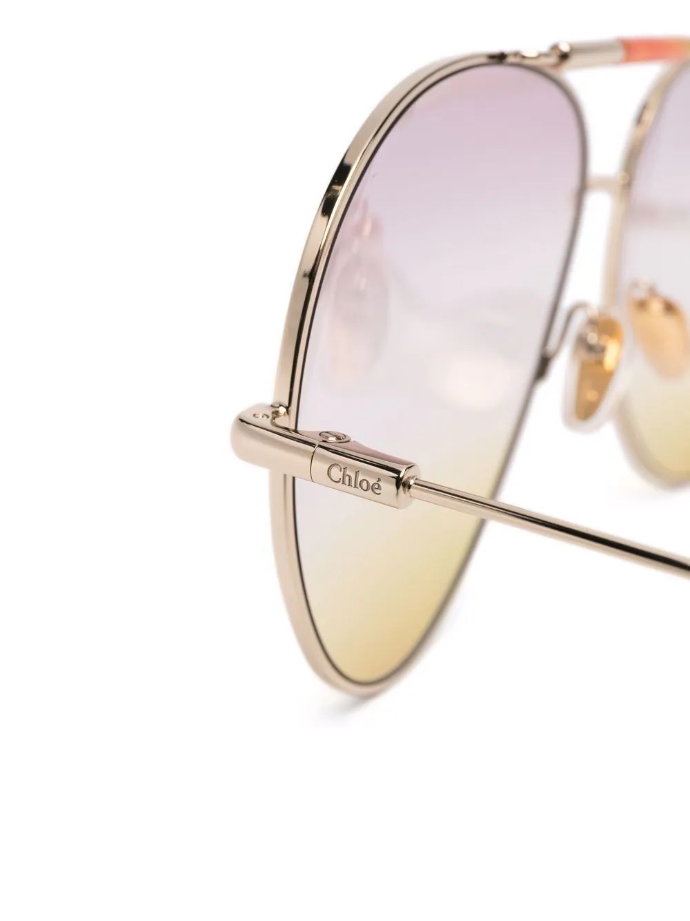 gradient aviator sunglasses - 3