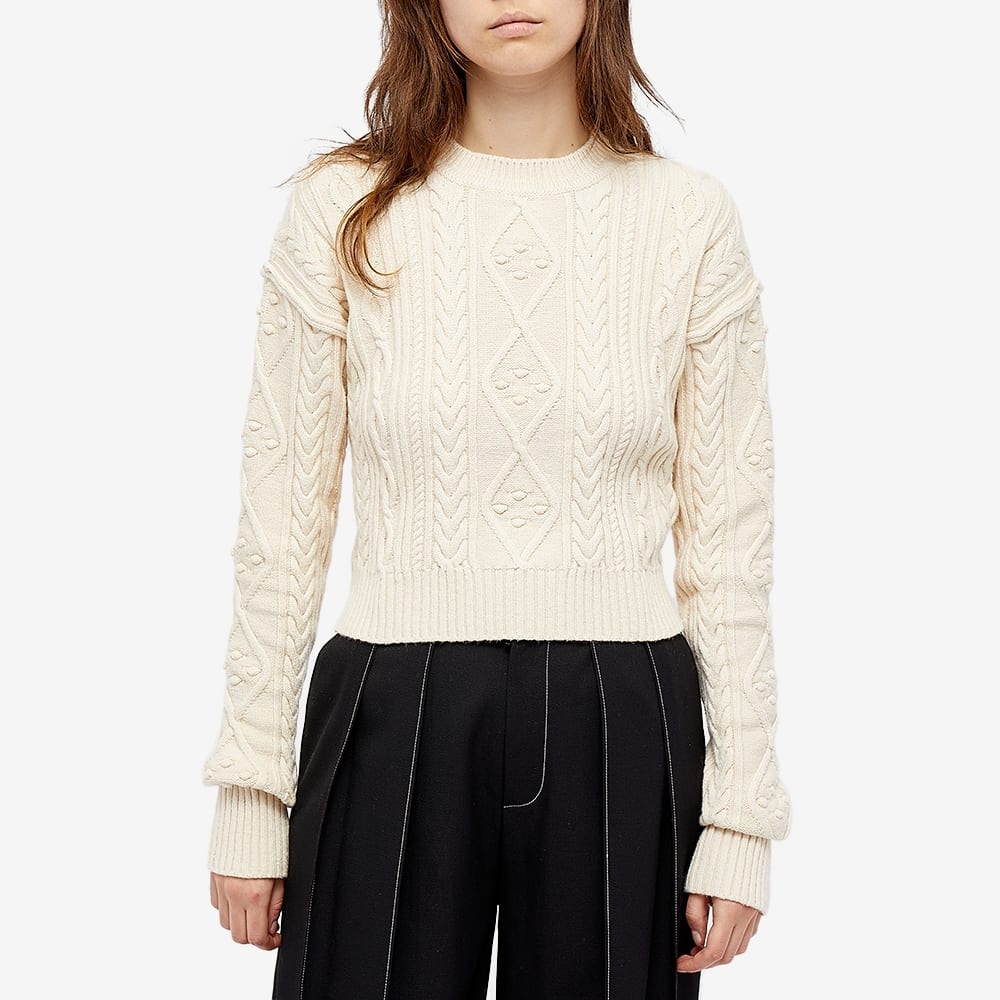 Sportmax Drava Cableknit Sweater - 2