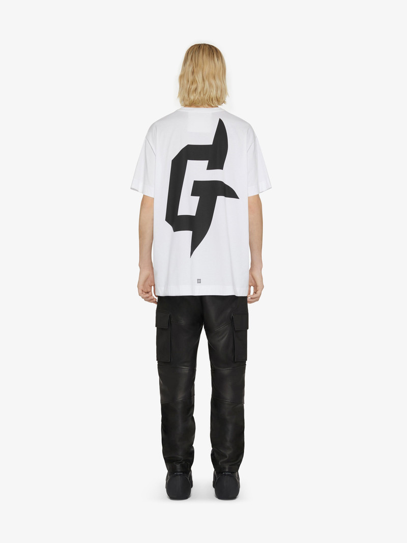 G RIDER OVERSIZED T-SHIRT IN JERSEY 4