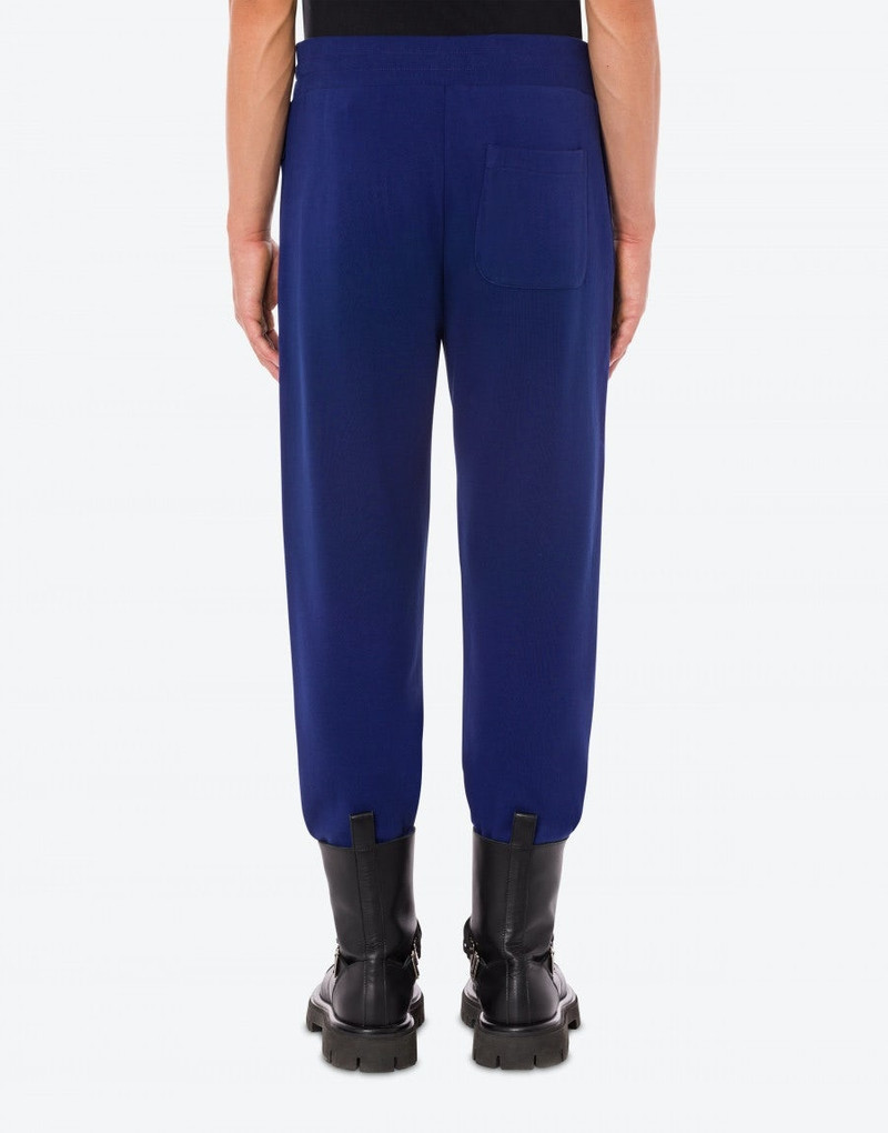 MOSCHINO COUTURE ORGANIC FLEECE JOGGERS 3