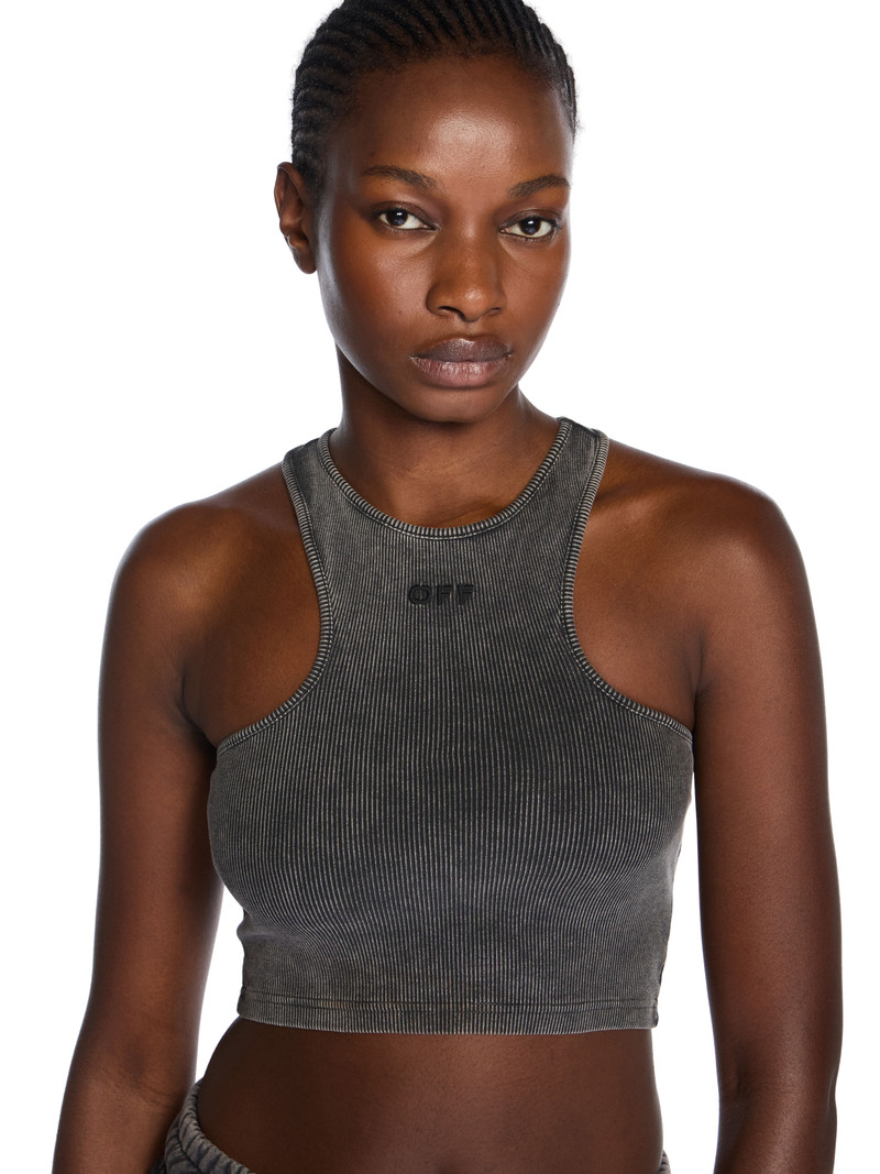 Off Stamp Rib Rowing Logo Top 5