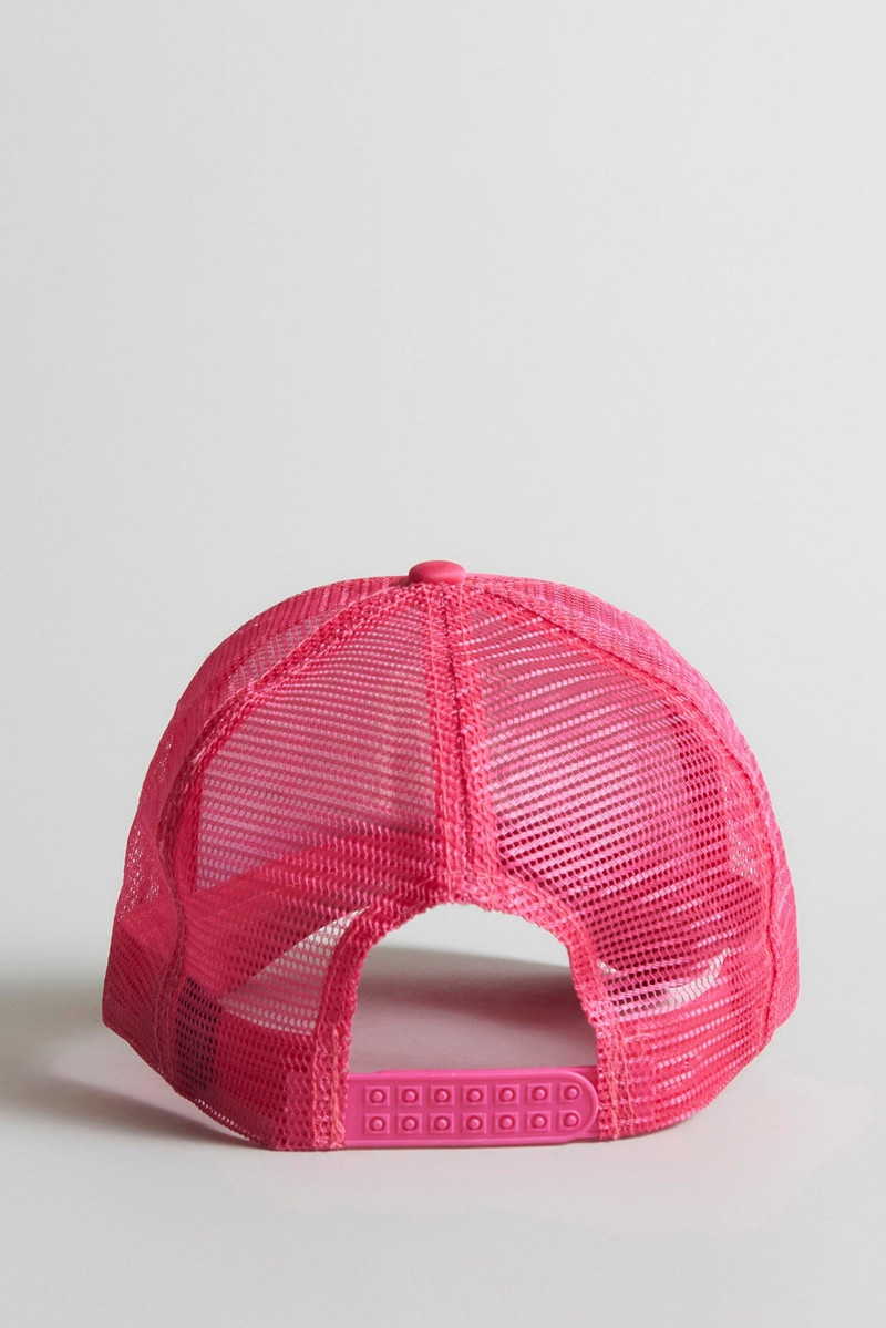 R13 TRUCKER HAT - FUCHSIA 3