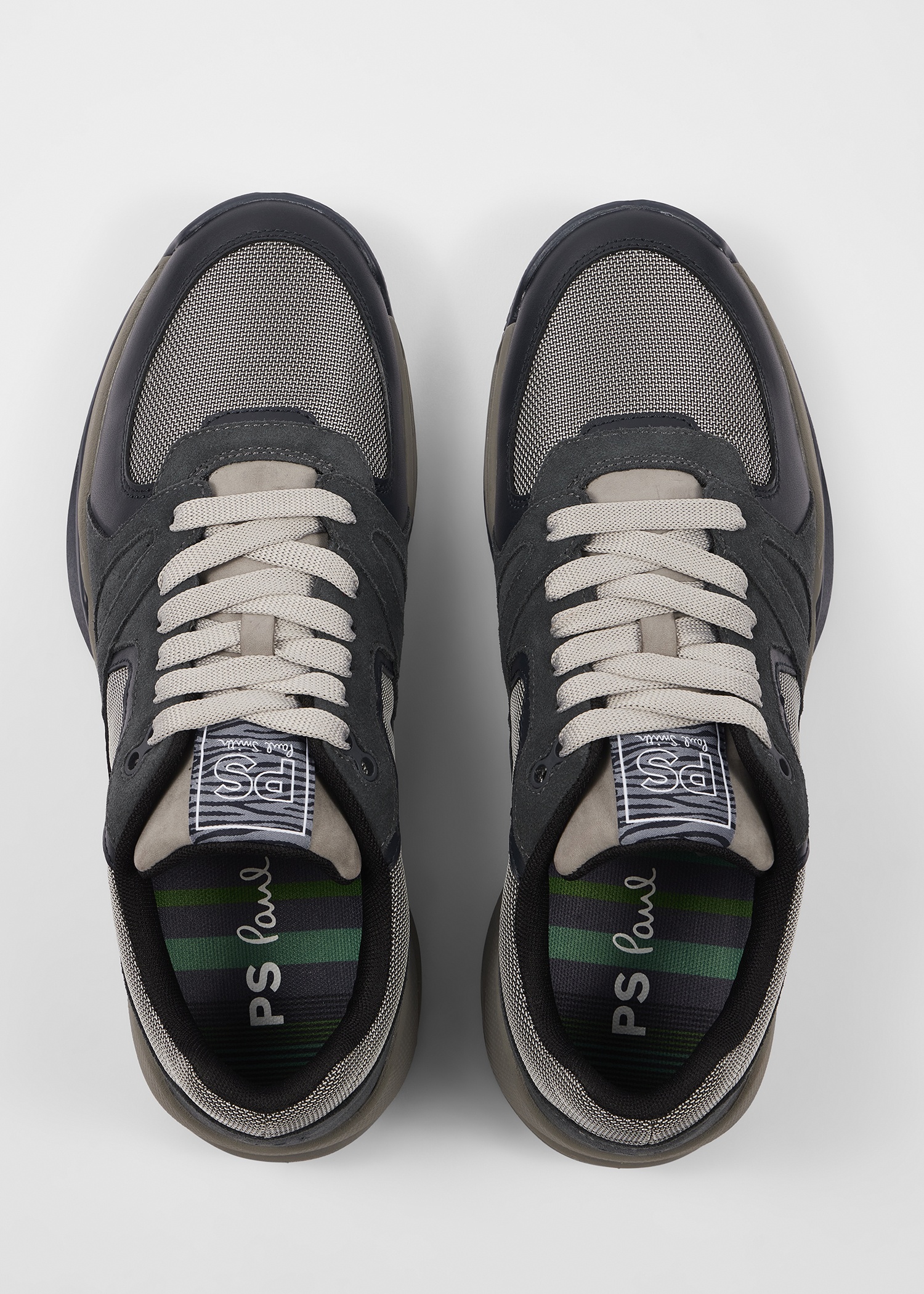 Navy 'Ossi' Trainers - 5
